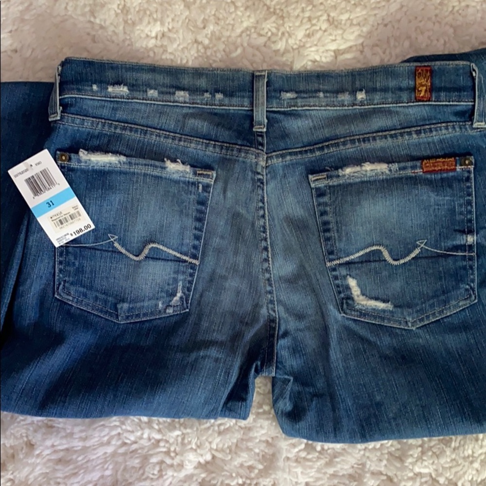 NWT! 7 for all mankind bootcut jeans